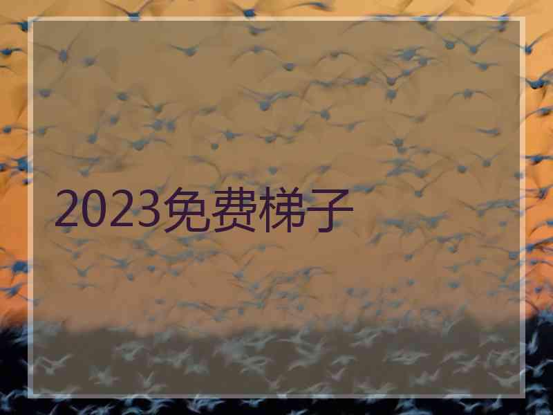 2023免费梯子